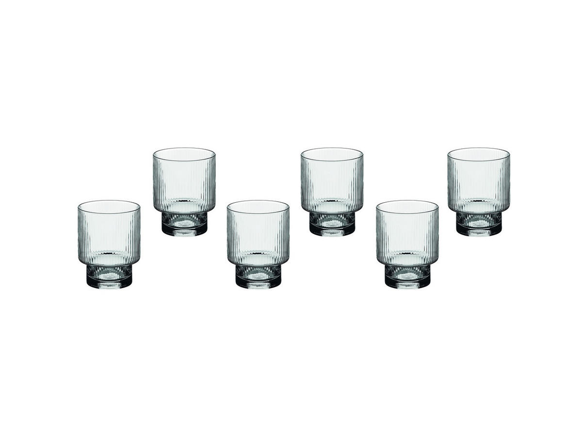 TRINKGLAS Linje 300ml - 6er-Set - Transparent - Transparent, Glas (0.3L) - Björn