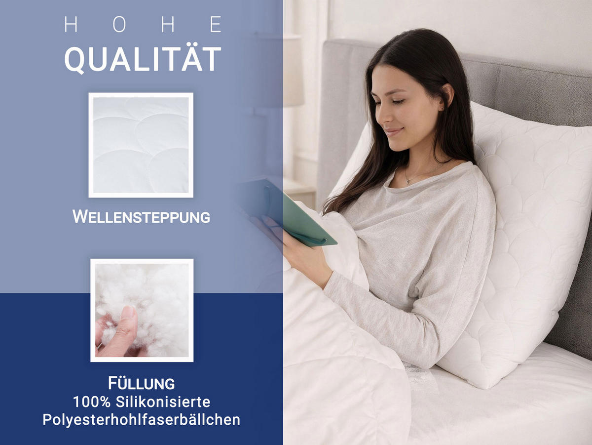 KISSEN, 60x80 cm, 100% Baumwolle - Weiß, Textil (60/80cm) - Zollner