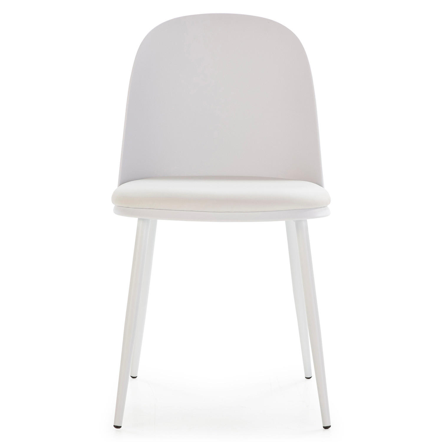 STUHL 4er-Set Kana weiß - Weiß, Kunststoff/Metall (45/83/51cm) - VS Venta-stock