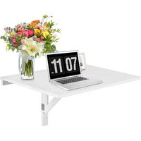 DATORBORD Vitt - Vit, Träbaserade material (60/80/45cm) - COSTWAY