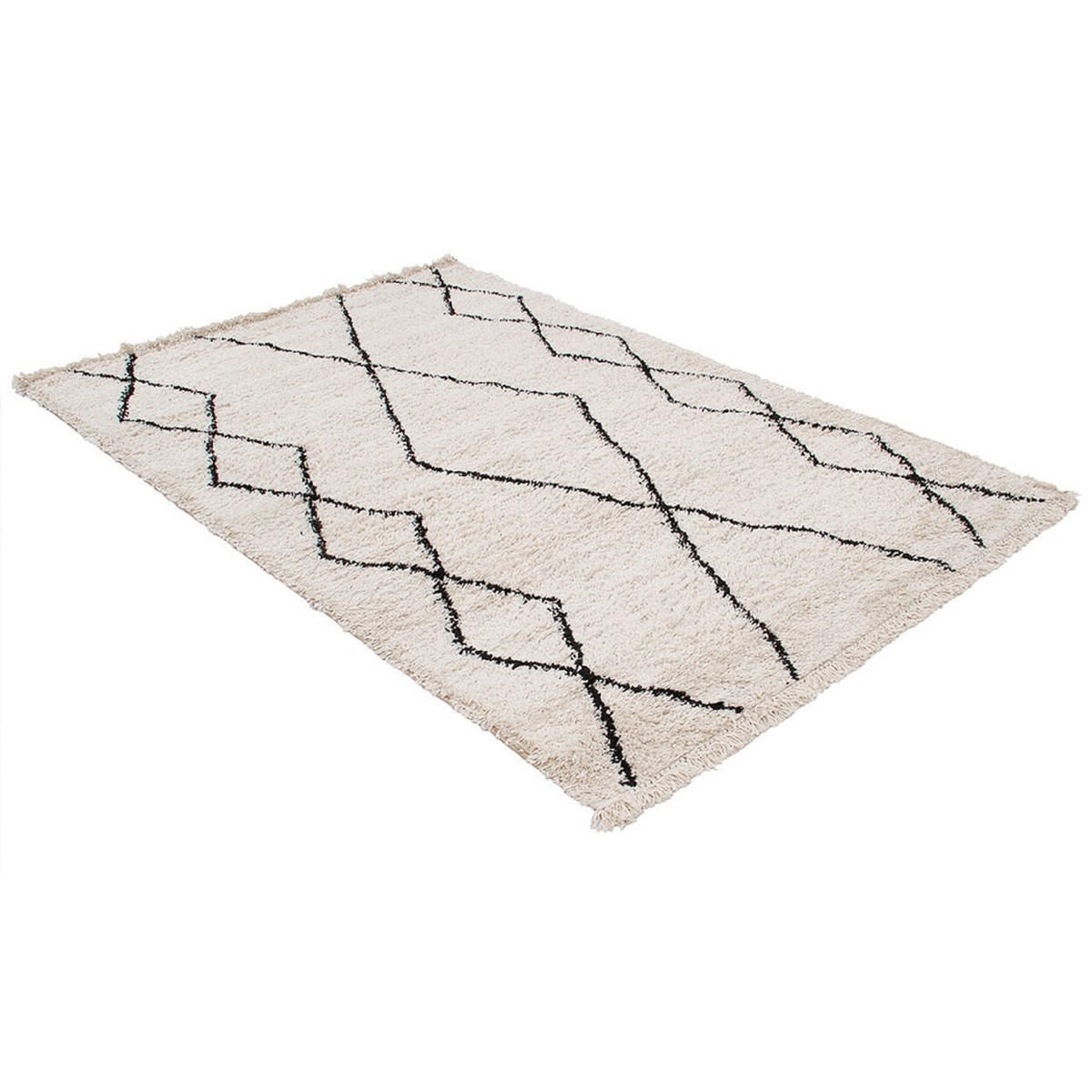 TEPPICH im Berber-Stil BEDOUN Beige 160 x 230 cm - Beige, Textil (160/230cm) - Novatrend