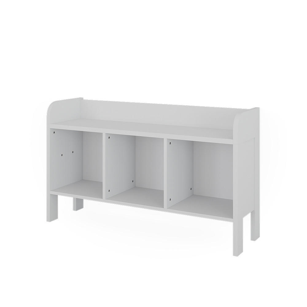 KINDERSITZBANK Ajaton Weiß 107.2 x 63.8 cm - Weiß, Holzwerkstoff (107.2/63.8/30.6cm) - VitaliSpa