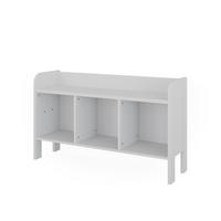 KINDERSITZBANK Ajaton Weiß 107.2 x 63.8 cm - Weiß, Holzwerkstoff (107.2/63.8/30.6cm) - VitaliSpa