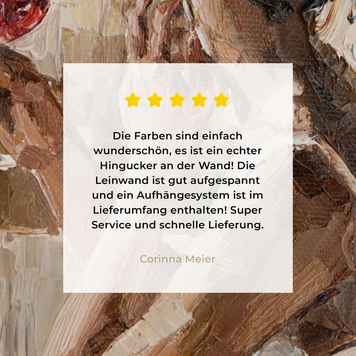 LEINWANDBILD Ölgemälde - Frau - Wein 30x40 cm - Hellbraun, Textil (30/40cm) - MuchoWow