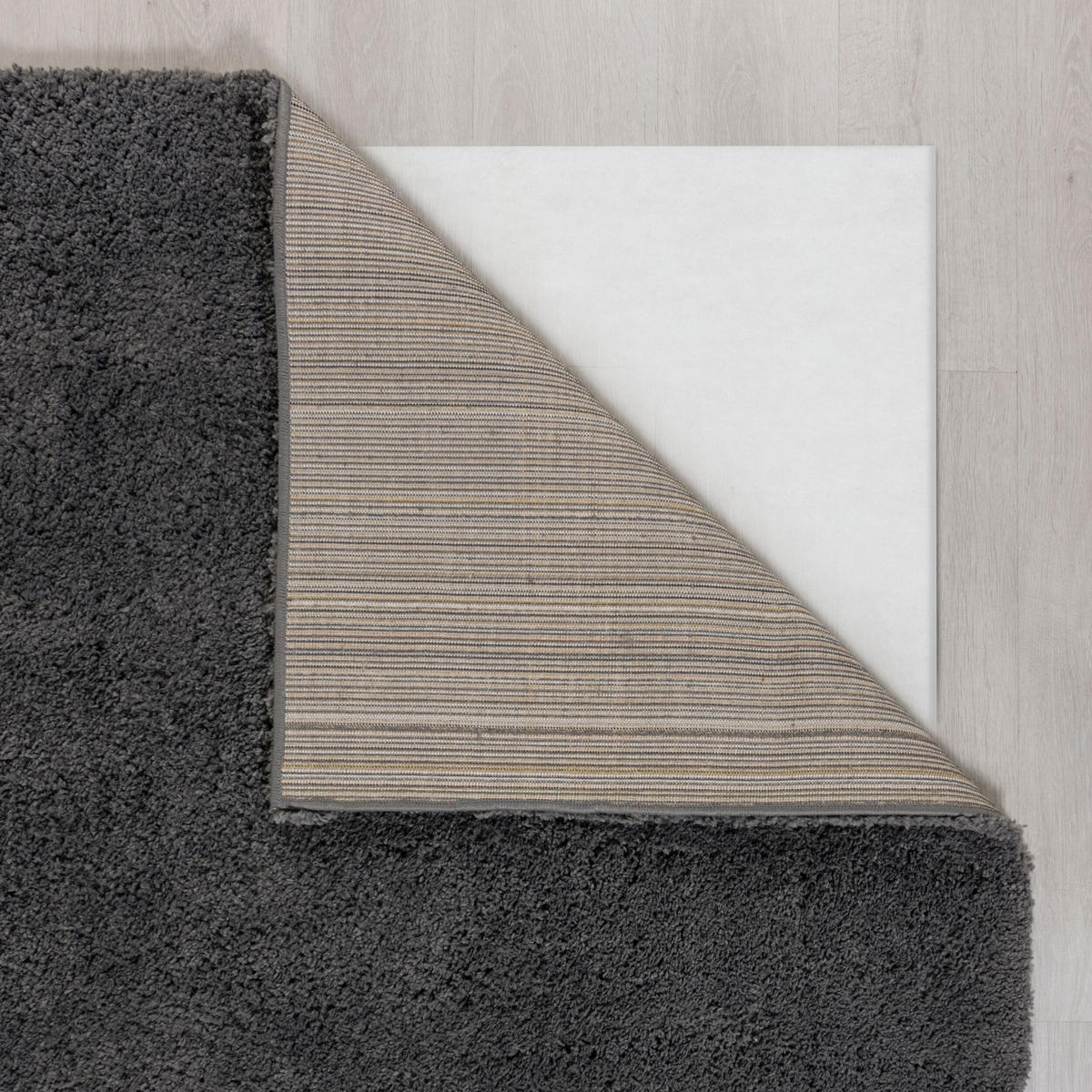 TEPPICH Hochflor Shaggy-Design, teddyweich LYNE, Anthrazit 160x230 cm - Anthrazit, Textil (160/230cm) - KADIMA DESIGN
