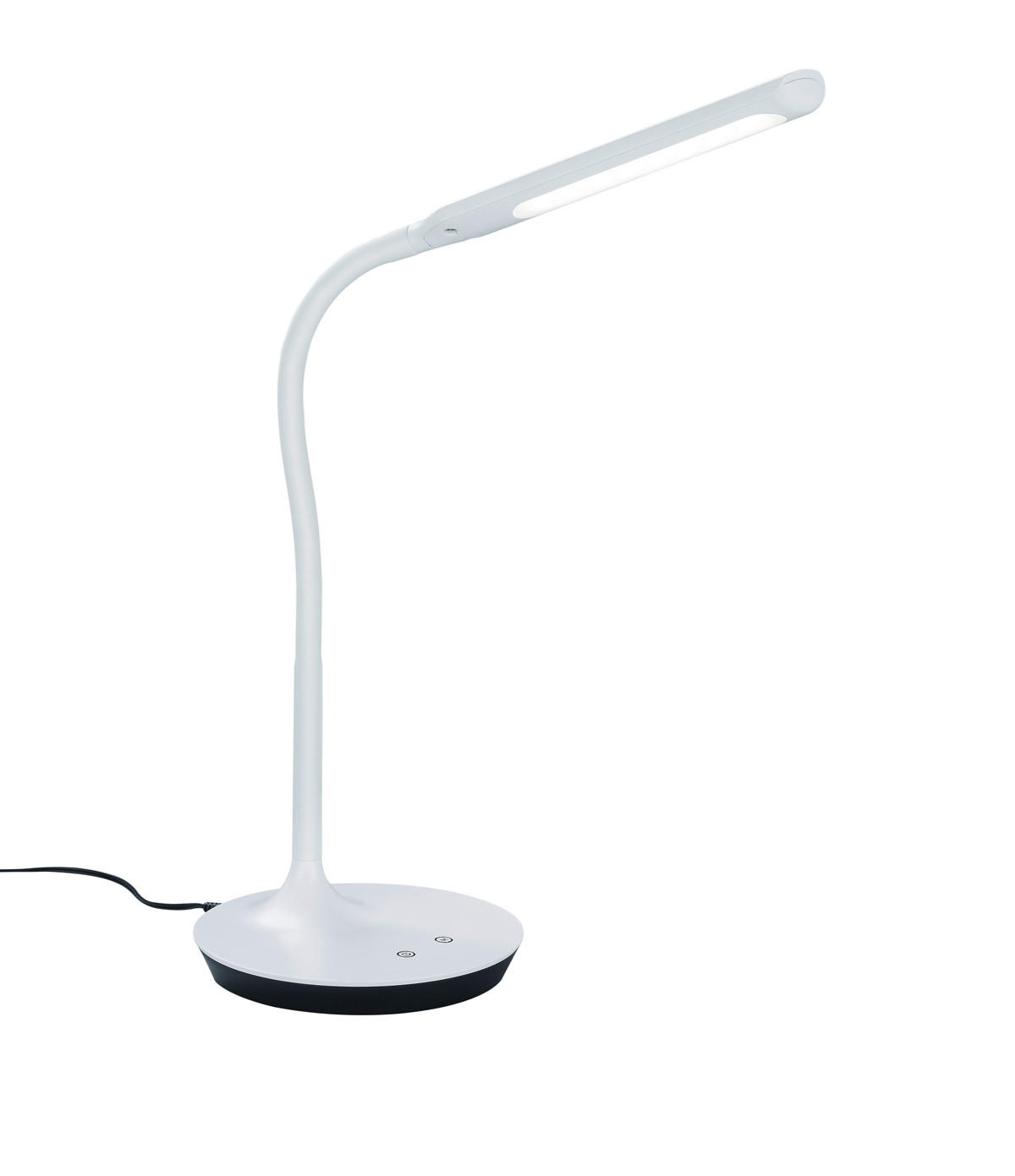 TISCHLAMPE POLO - Weiß - 0/0/41 cm - Weiß, Kunststoff (16.4/16.4/41cm) - Trio Leuchten