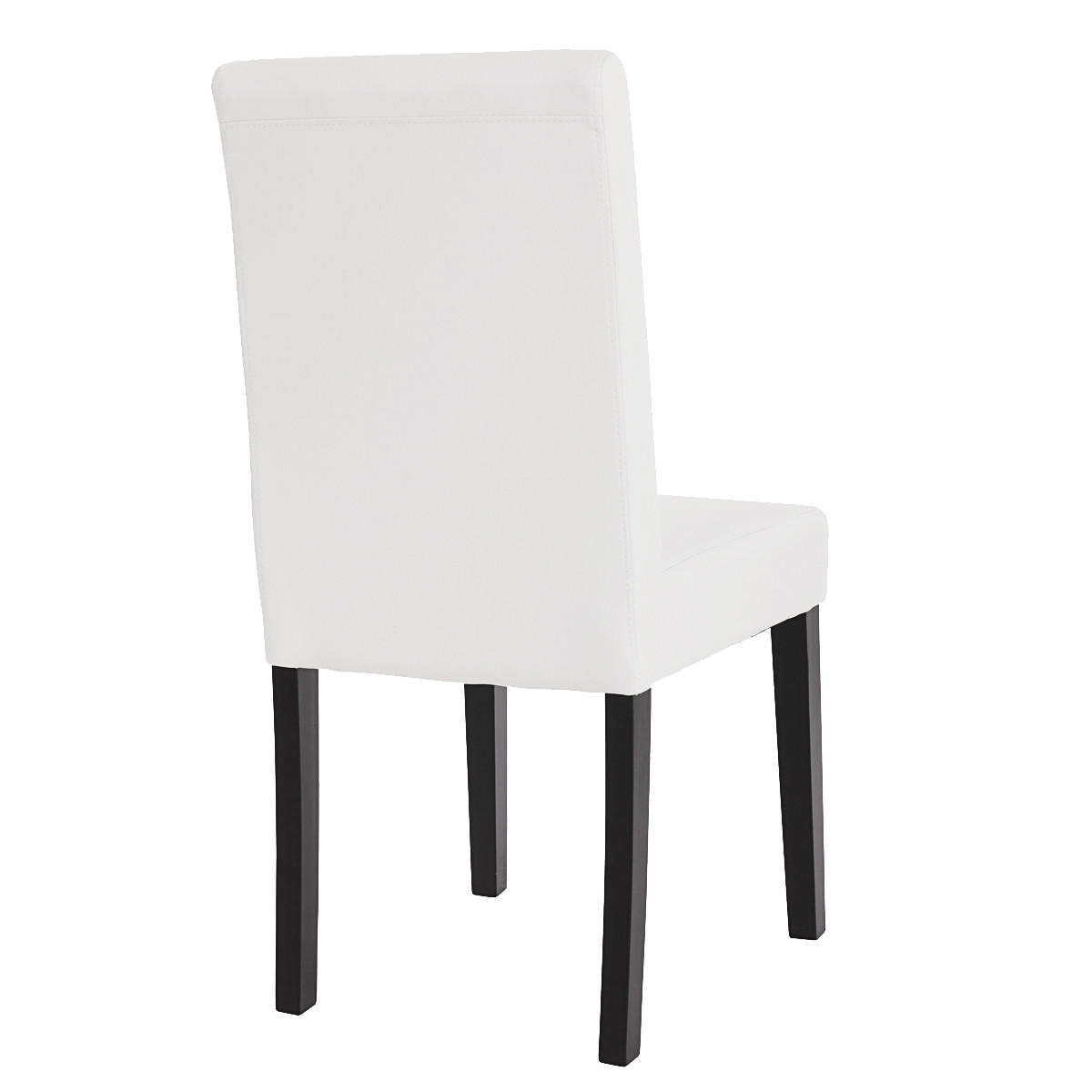 ESSZIMMERSTUHL Weiß 4er-Set - Weiß, Textil (43/90/56cm) - MCW