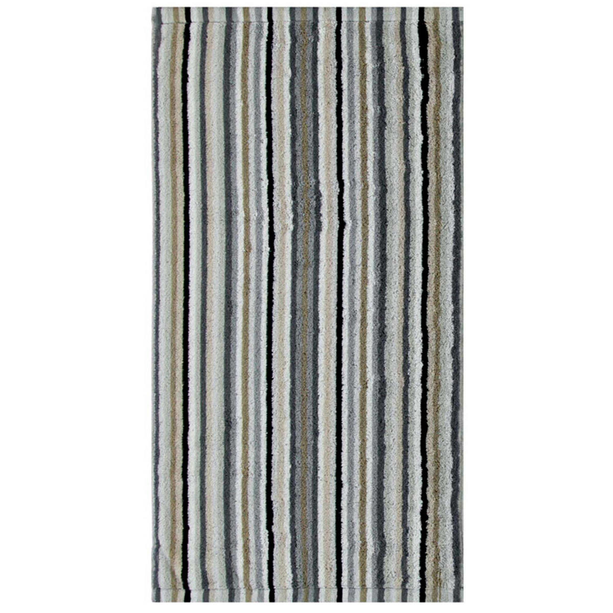 HANDTUCH Unisex Life Style Stripes Beige Baumwolle 10er Pack - Beige, Textil (50/100cm) - Cawoe