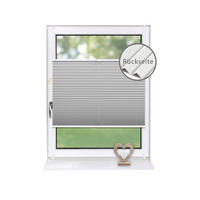 PLISSEE Thermo Basic 75 x 210cm Klemmfix ohne Bohren - Silberfarben, Textil (75/210/210cm) - Deco-Raum