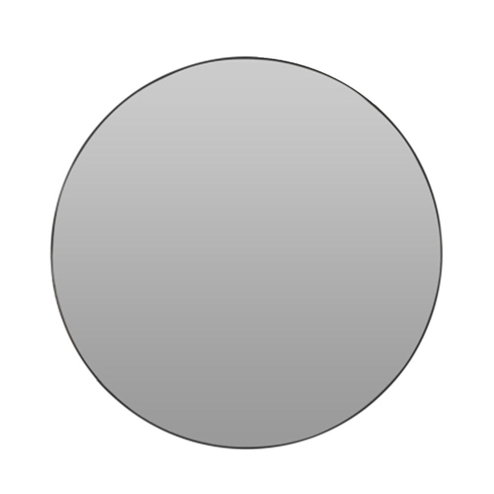 SPIEGEL Basic Schwarz 55/2.3/55 cm Glas - Schwarz, Glas (2.3/55/55cm) - Mondex