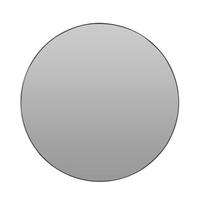 SPIEGEL Basic Schwarz 55/2.3/55 cm Glas - Schwarz, Glas (2.3/55/55cm) - Mondex