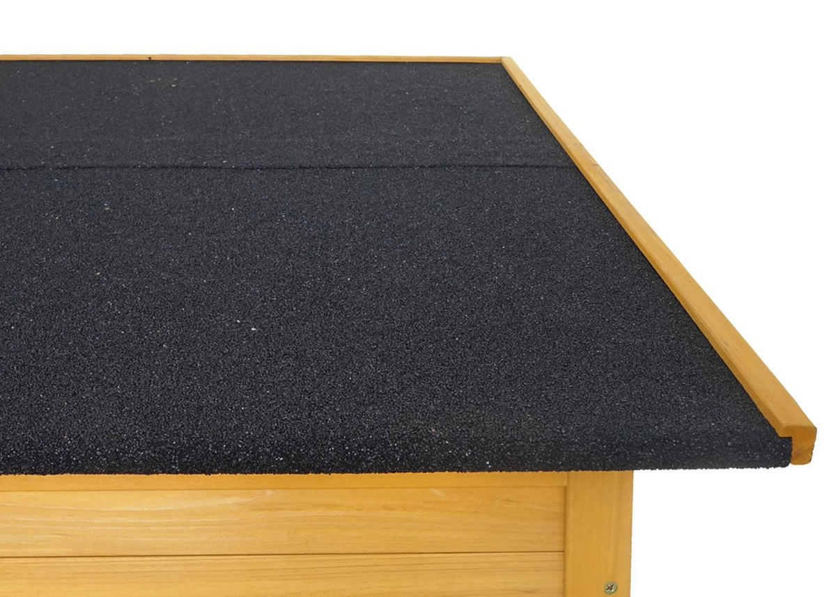 FAHRRADGARAGE 1er 152x184x98cm Braun - Braun, Holz (184/152/98cm) - PROREGAL