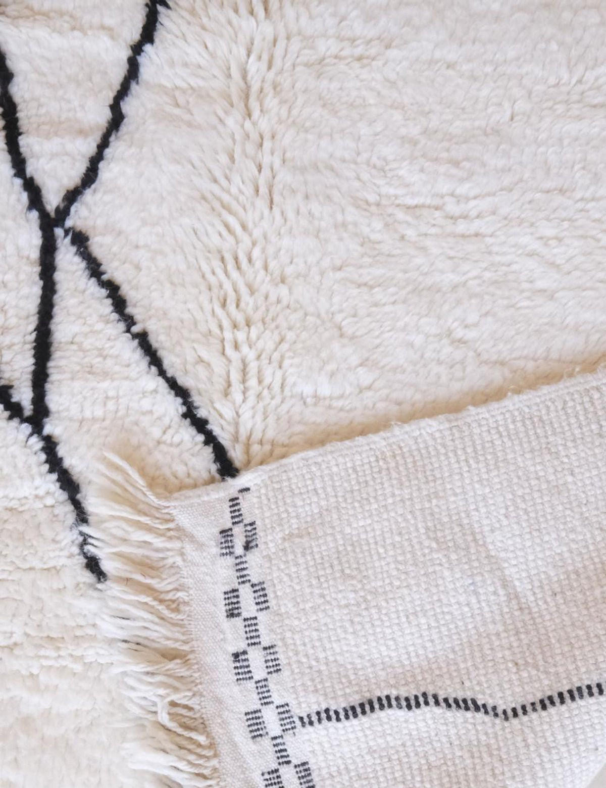 TEPPICH nordafrikanisch elegant 165x 265 cm - Weiß, Naturmaterialien (165/265cm) - AFK Living