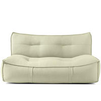 GARTENSOFA LOVIA Lounge, Hellgrün/Weiß - Hellgrün, Textil (177/82/106cm) - KONSIMO®
