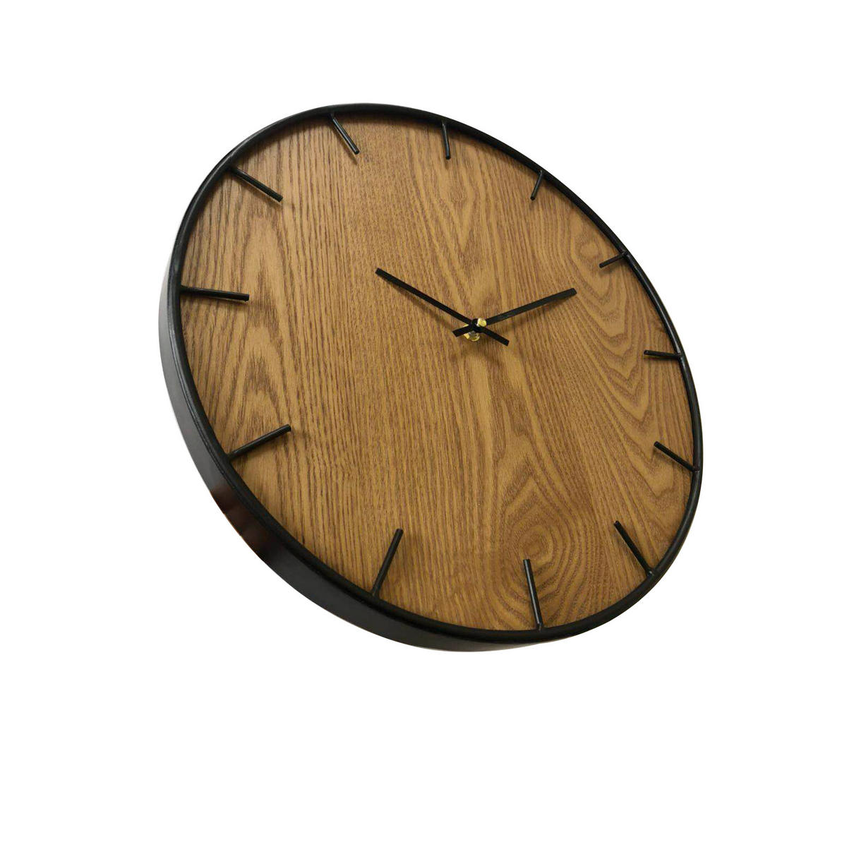 WANDUHR Braun 5/40/40 cm - Braun, Holzwerkstoff (5/40/40cm) - Mobili Rebecca