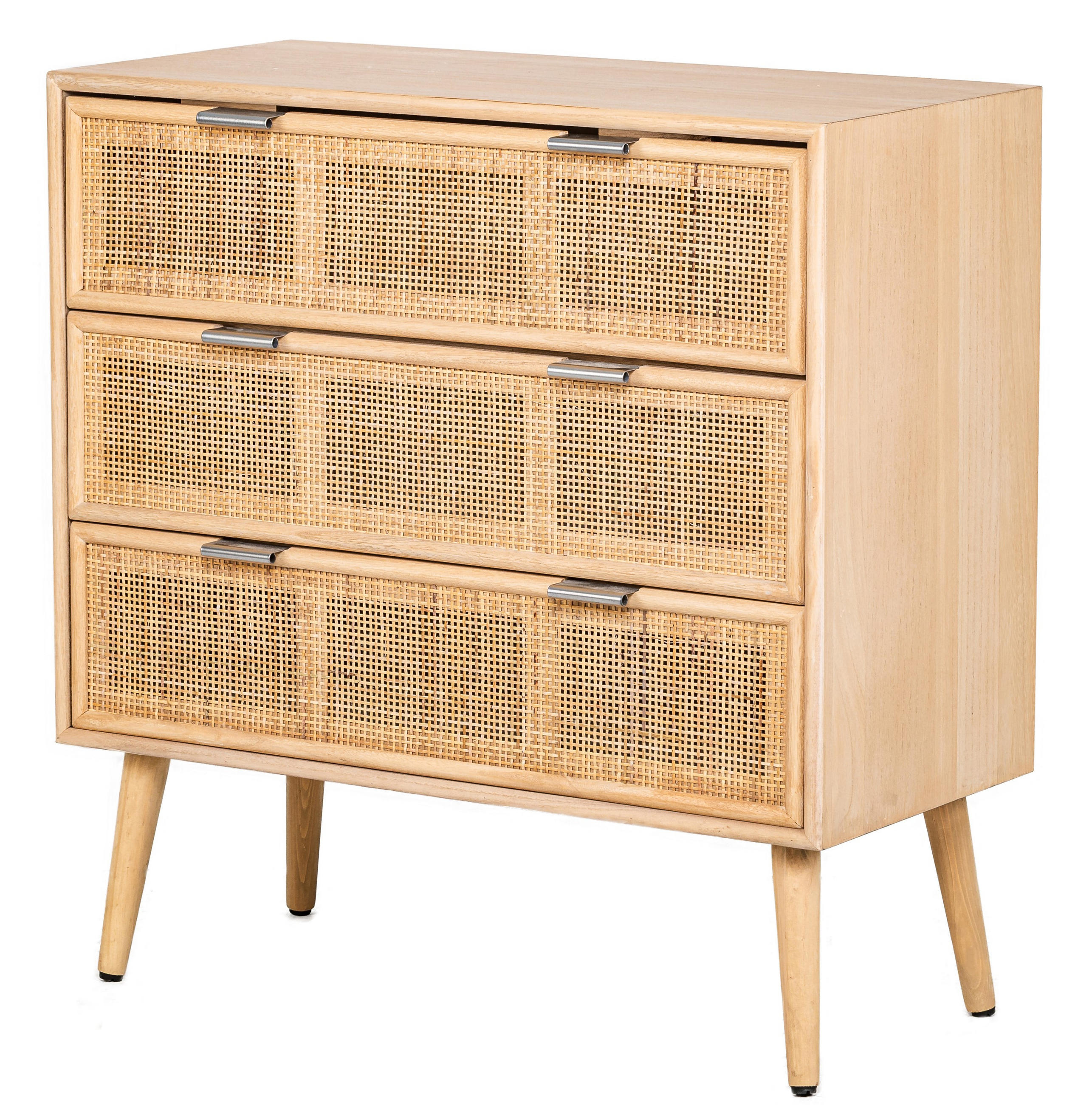 KOMMODE Rechteckig Braun 75 x 35 x 78 cm - Braun, Holz (75/78/35cm) - Nordlys