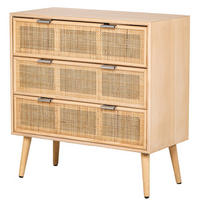 KOMMODE Rechteckig Braun 75 x 35 x 78 cm - Braun, Holz (75/78/35cm) - Nordlys