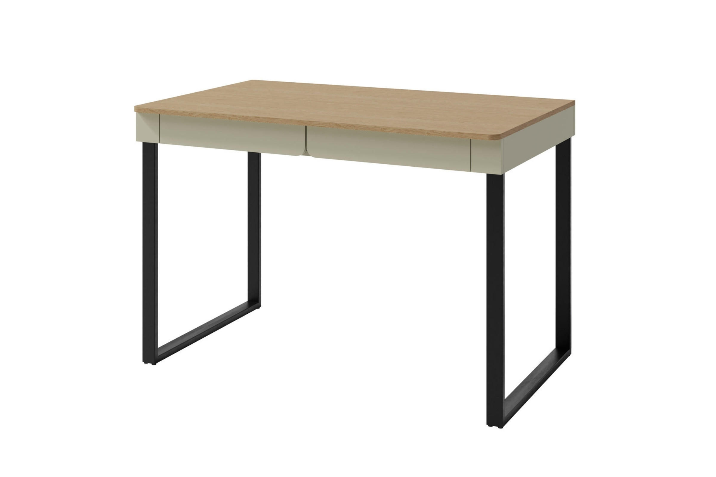 KINDERSCHREIBTISCH LIBU 11 125/63/74,5 in Eukalyptus / Baltic Düne Eiche - Alteiche/Eukalyptusholzfarben, Holzwerkstoff (125/75/63cm) - Deine Möbel 24