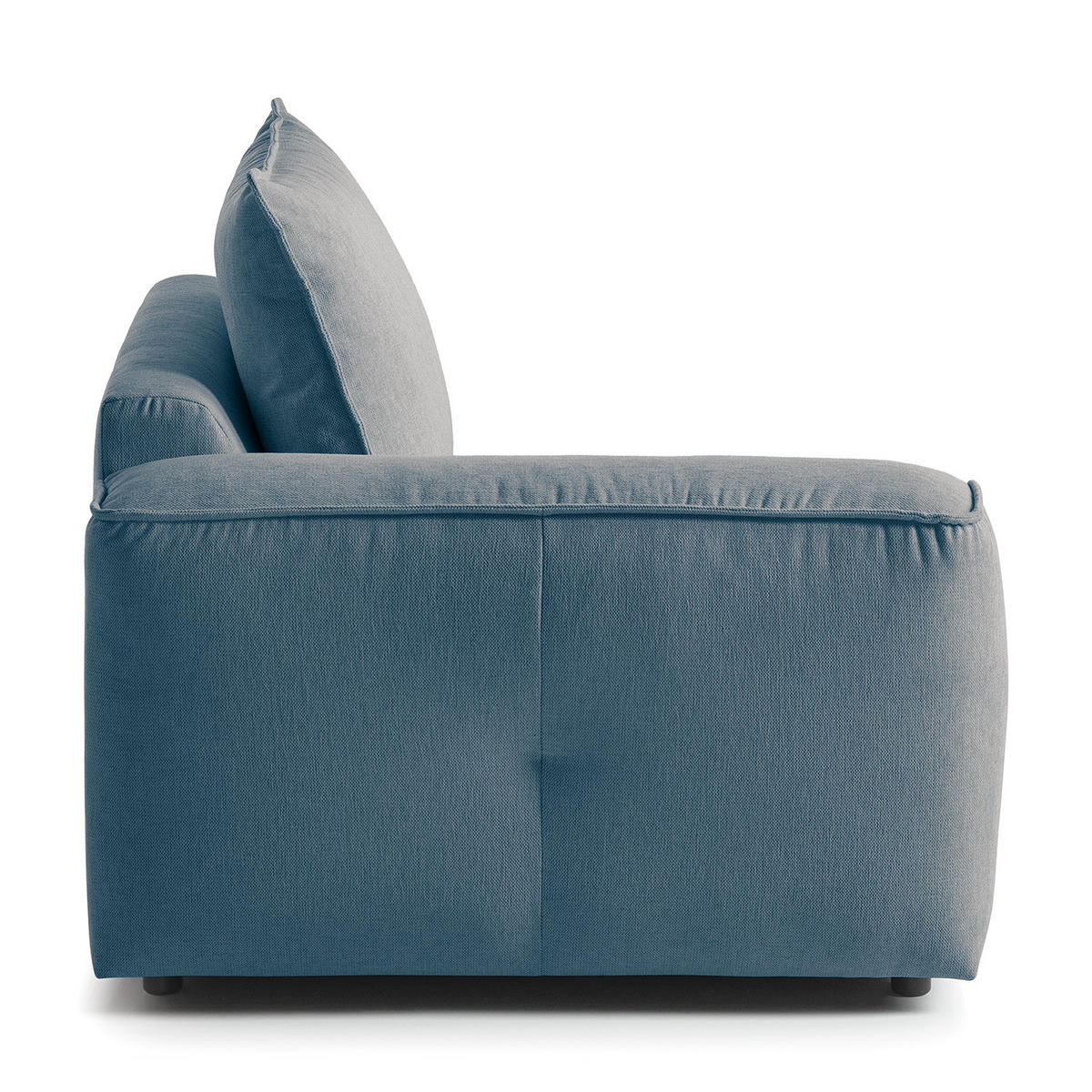 MODULSESSEL - Blau, Holz/Textil (104/82/99cm) - home24