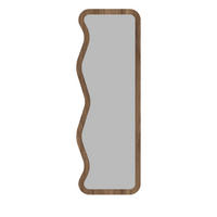 STANDSPIEGEL aus Holz 50x160cm - Ronda - Dunkles Holz - Nussbaumfarben, Holz (50/160/2.2cm) - Drawer