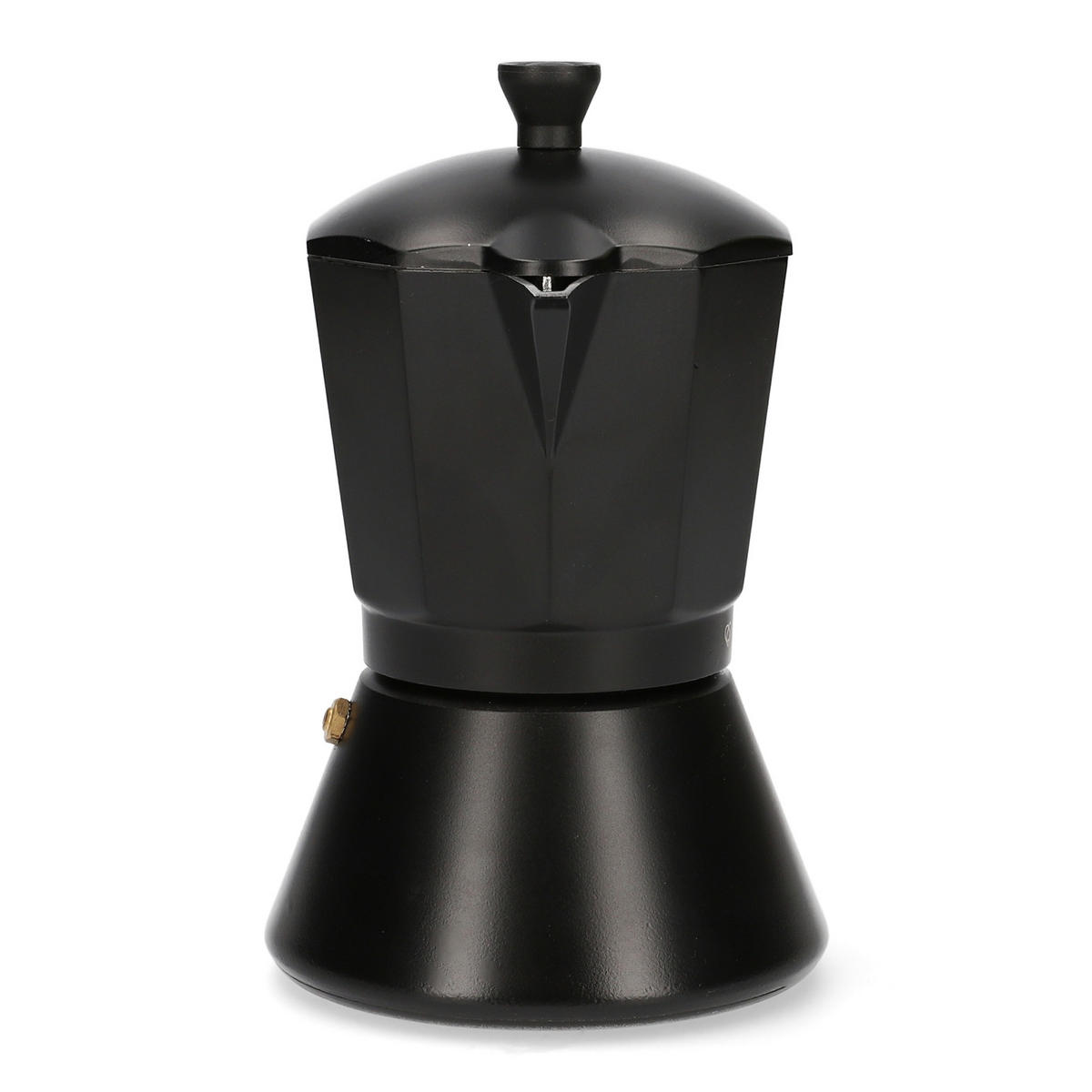 KAFFEEMASCHINE Mia Mokka schwarz 10/20 cm - Schwarz, Metall (10/15/20cm) - Homla