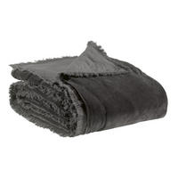 BETTÜBERWURF Fara umbra 240 x 260 cm - Grau, Textil (240/260cm) - Vivaraise