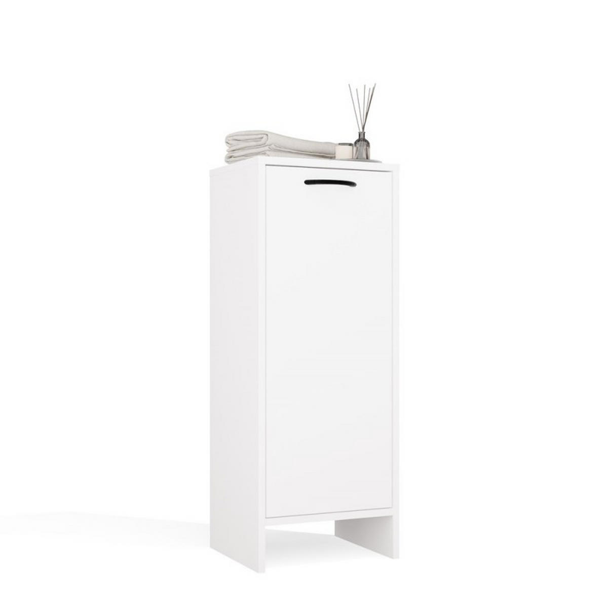DULAP DE BAIE A6 Alb 35/90/30 - alb, compozit lemnos (35/90/30cm) - RAUMHIRSCH FURNITURE
