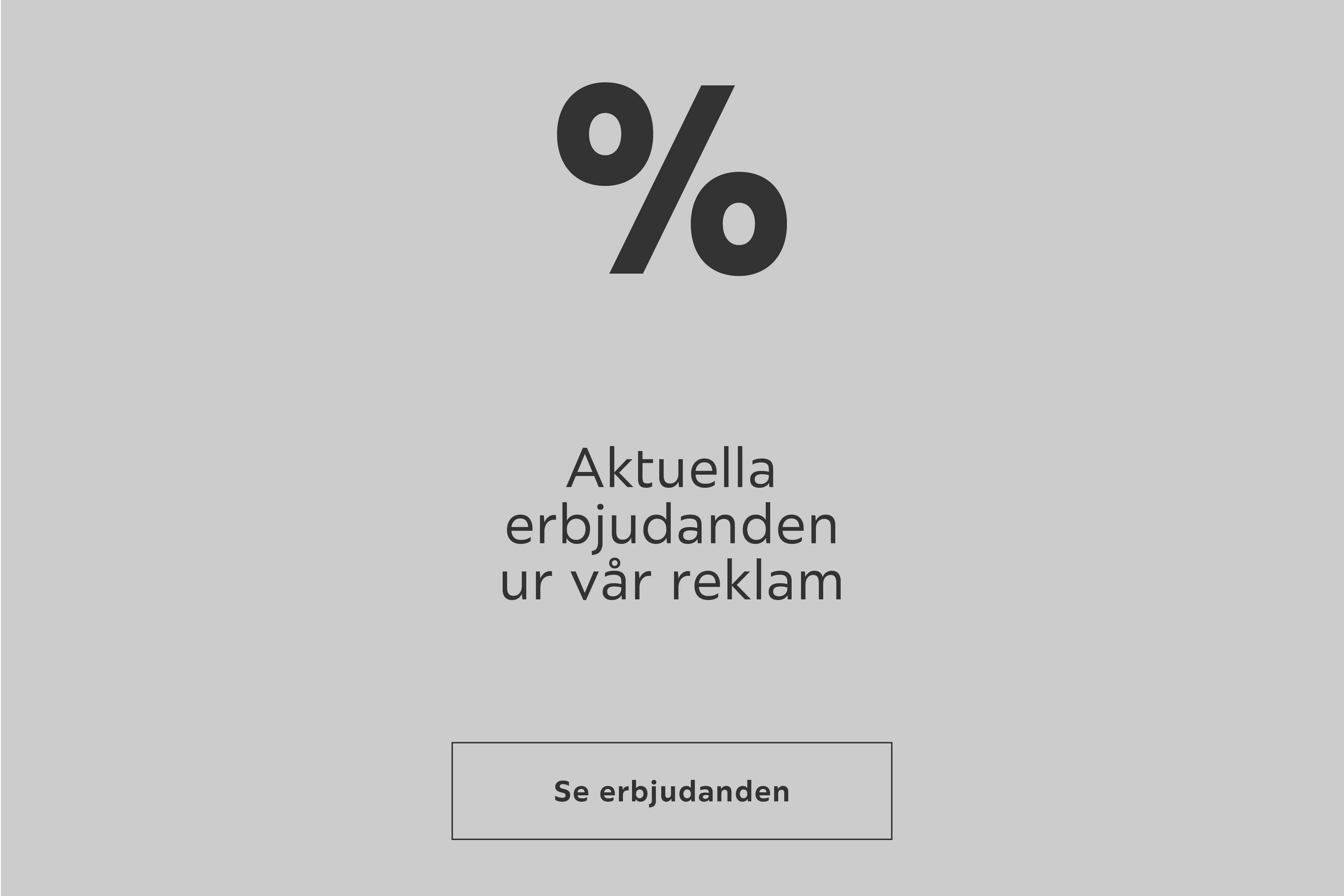 Aktuella erbjudanden