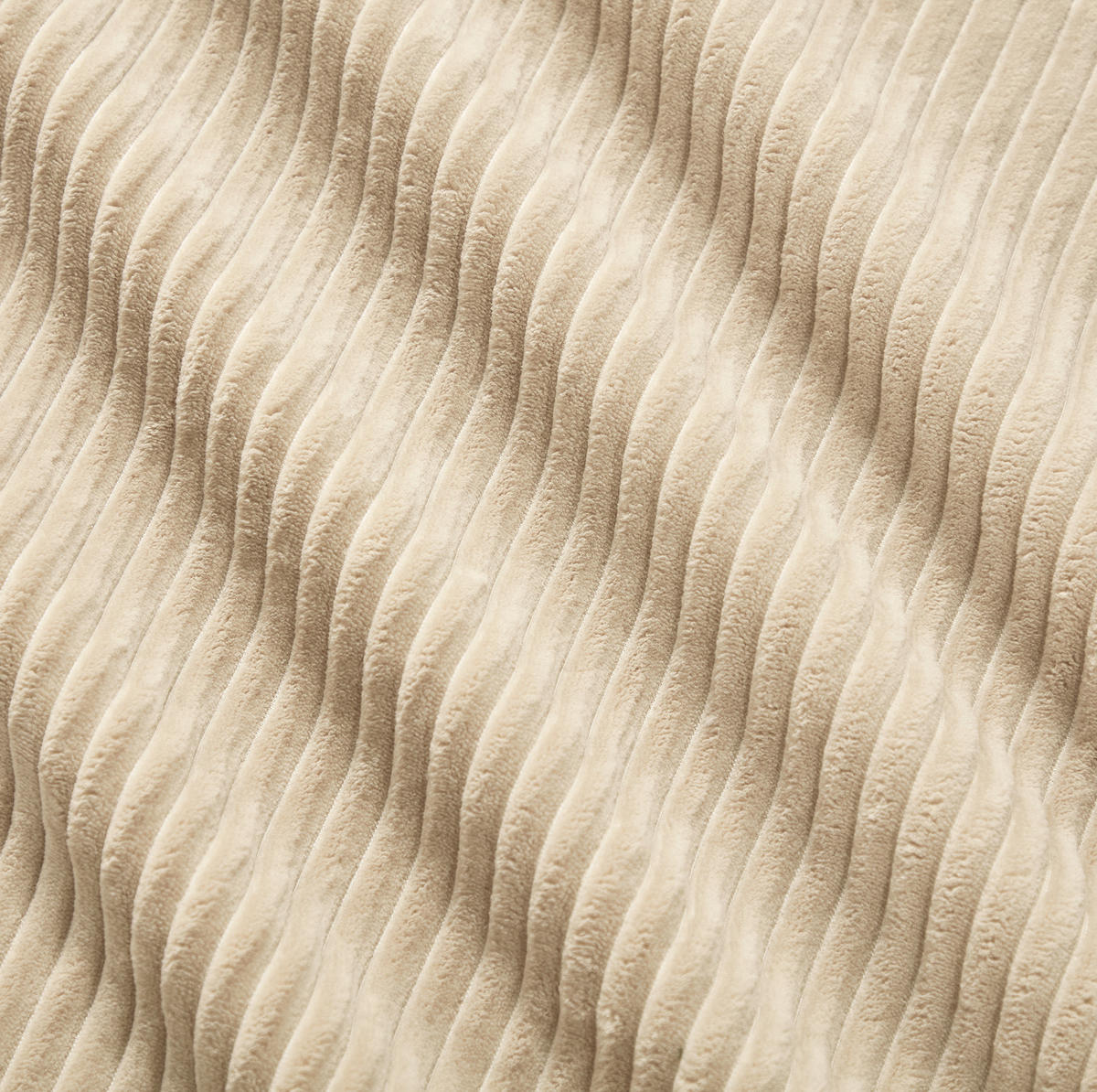 SOFA modular Cord Beige 2-tlg. - Beige, Kunststoff (104/69/204cm) - Meubliv