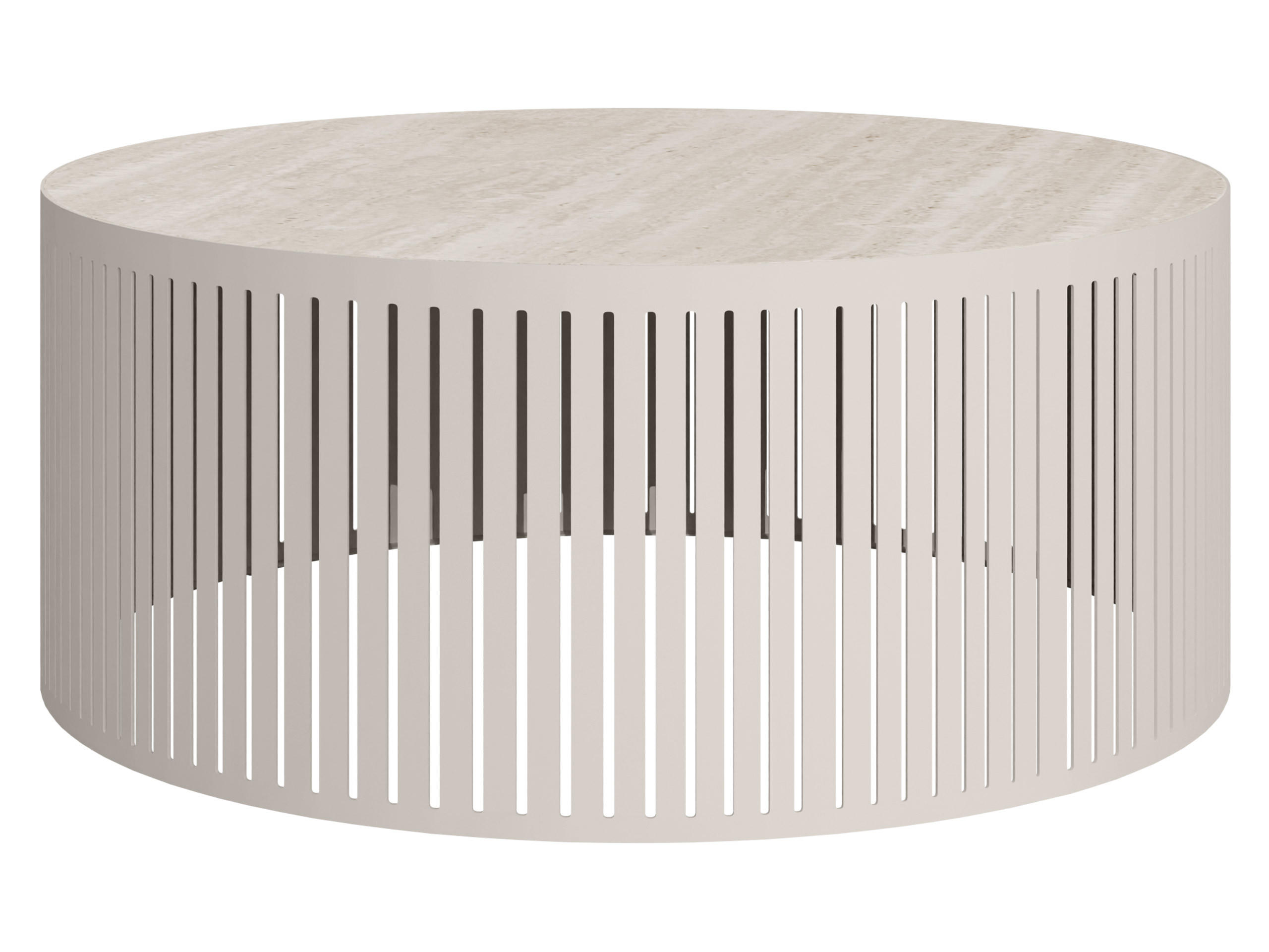 COUCHTISCH Velede Mini - Taupe/Kaschmir, Holzwerkstoff/Metall (59/59/30cm) - MIRJAN24