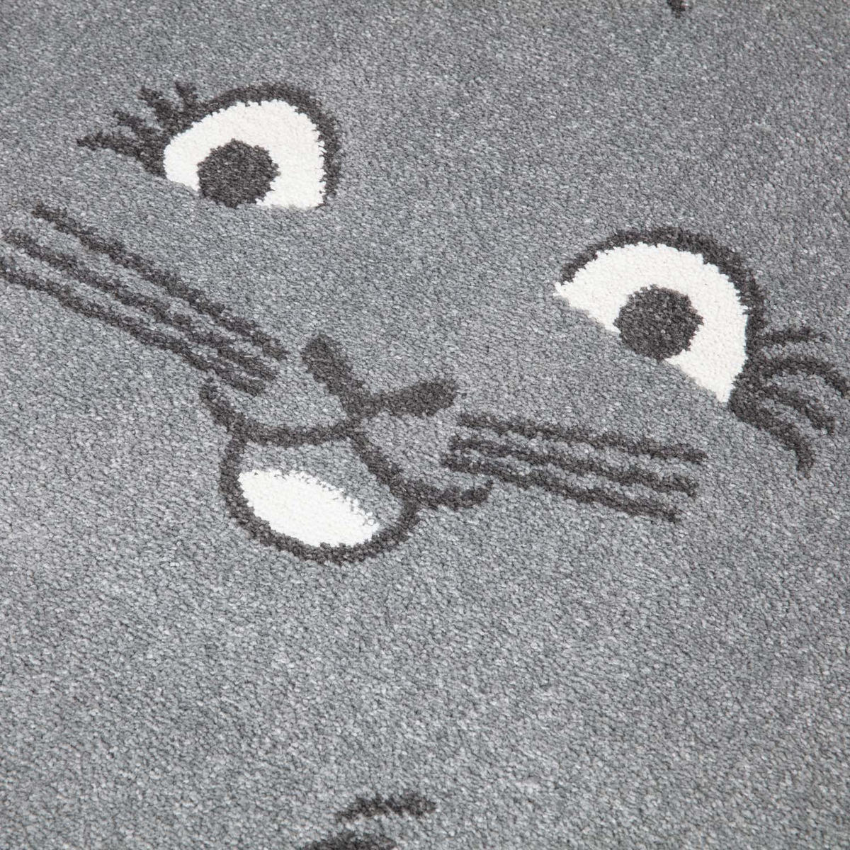 KINDERTEPPICH Anime 894 Grau 100x130 cm - Grau, Textil (100/130cm) - carpet city
