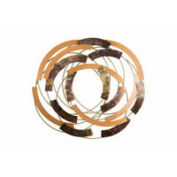 WANDDEKO Kupfer 99/92 cm - Kupferfarben, Metall (7.13/92/8cm) - KUNSTLOFT