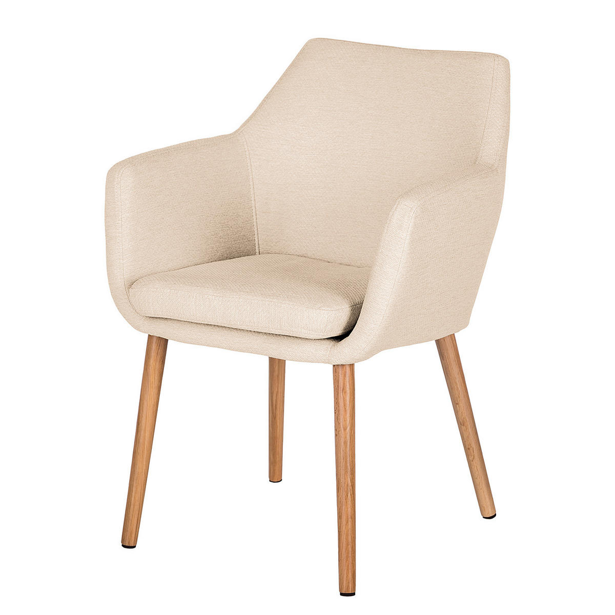 ARMLEHNENSTUHL - XXL - Beige, Textil (62/84/62cm) - home24