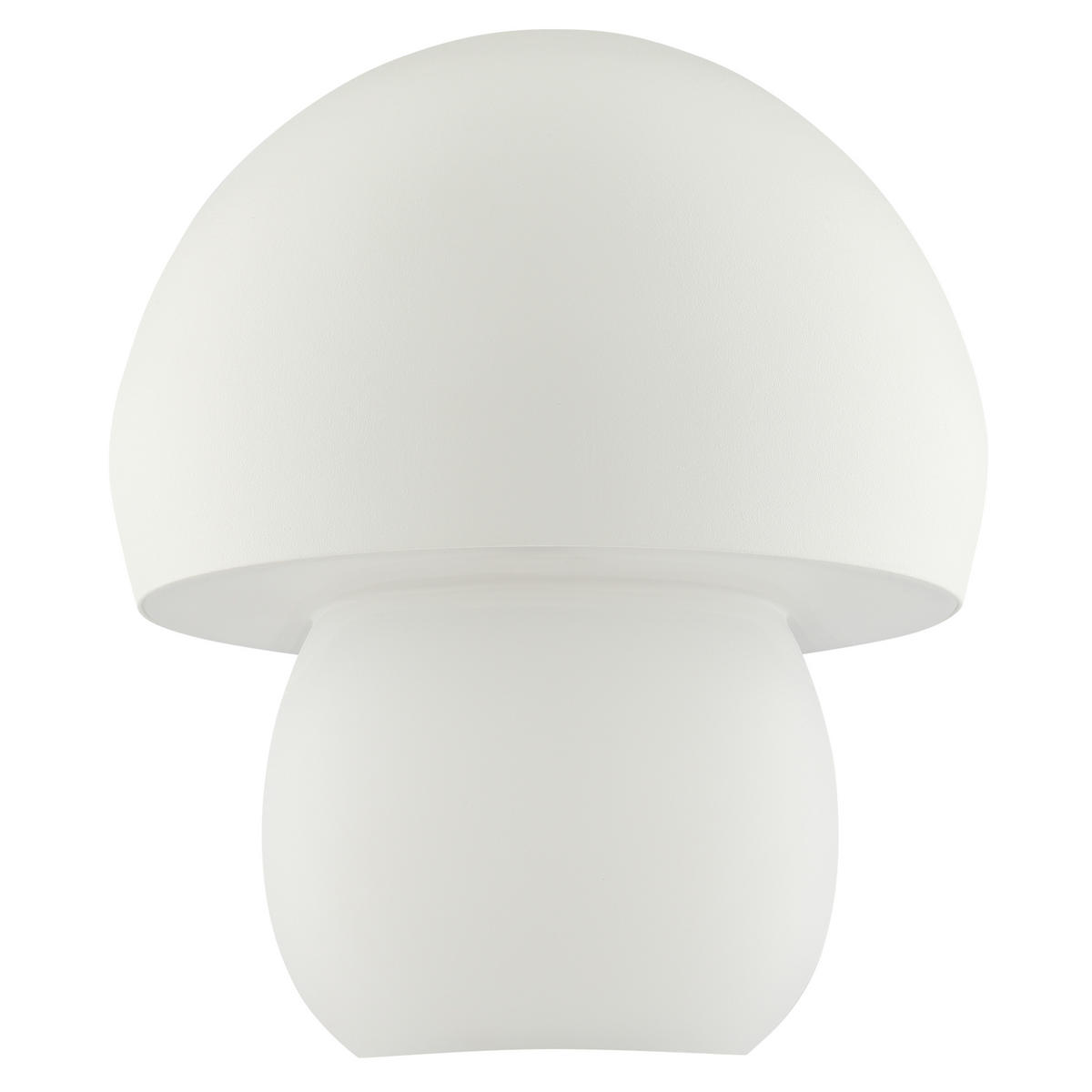 TISCHLEUCHTE Dupis Weiß 20/20/23,8 cm - Weiß, Glas (20/20/23.8cm) - Brilliant