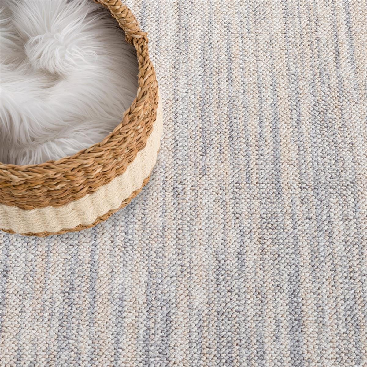 KURZFLOR-TEPPICH Clasico 0052 Grau 160x230 cm - Grau, Textil (160/230cm) - carpet city