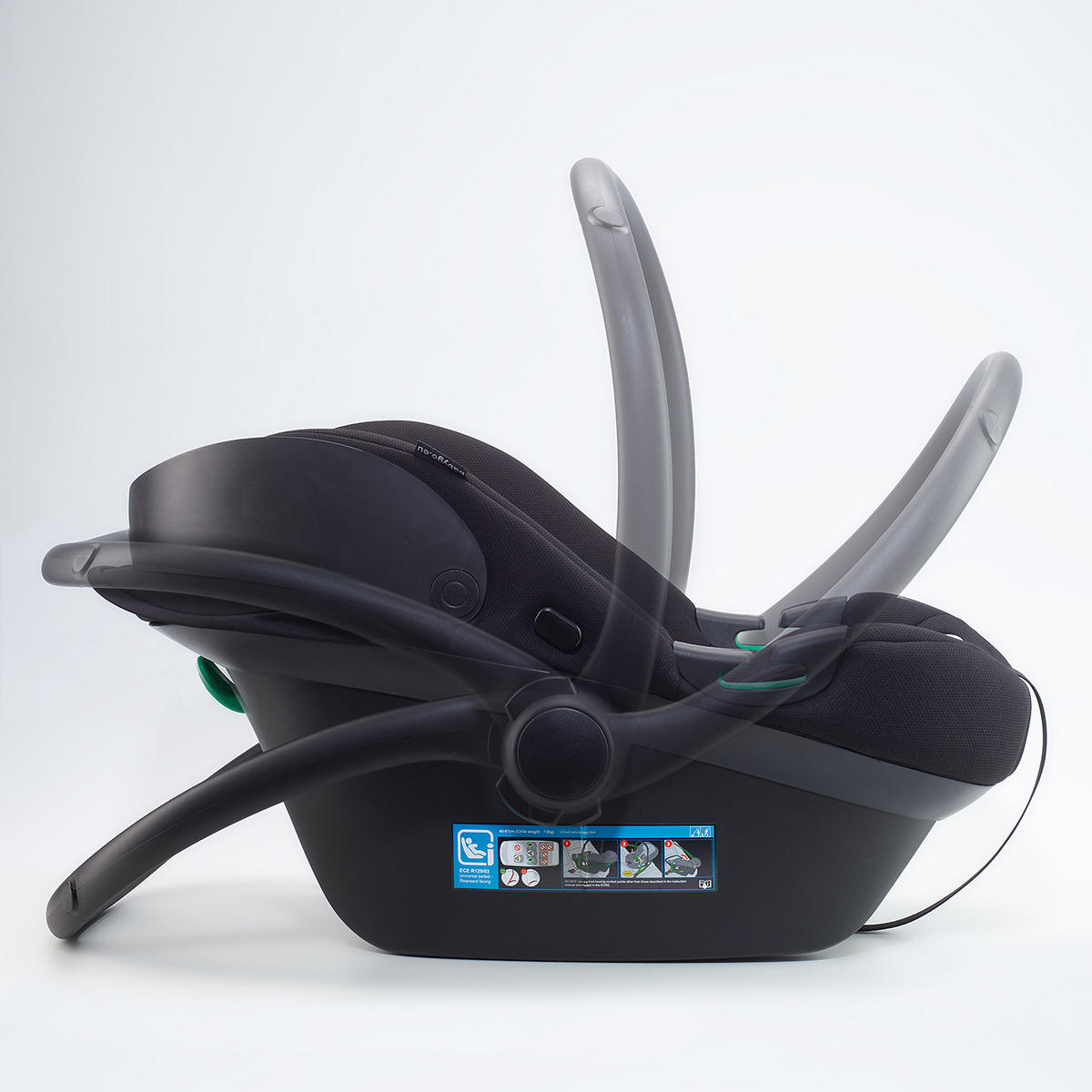 BABYSCHALE Travel XP Isize - Schwarz, Kunststoff (46/36cm) - BabyGo