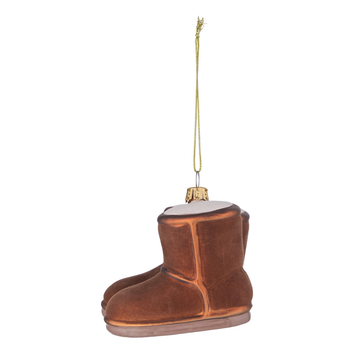 ANHÄNGER HANG ON Boots - Braun, Glas (7/8/9cm) - Butlers