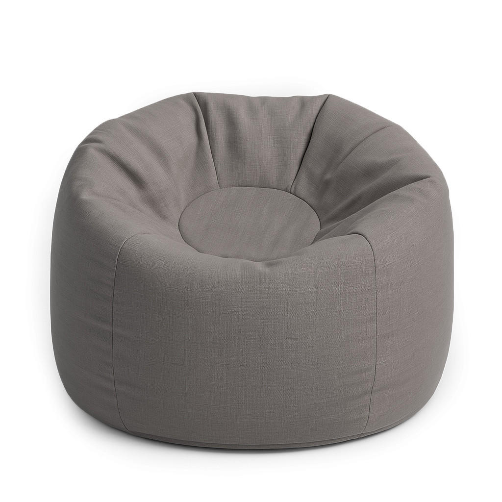 SITZSACK Outzy für Kinder, Floreo, Taupe - Taupe, Textil (60/50/60cm) - MeowBaby