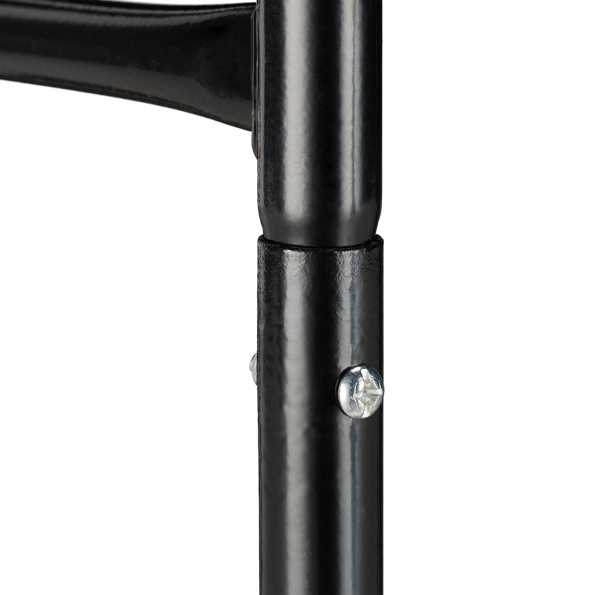 KAMINHOLZREGAL - Schwarz, Metall (60/90/20cm) - Relaxdays