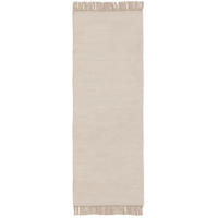 TEPPICH Liv Cream 70x200 cm - Creme, Textil (70/200cm) - benuta Pop