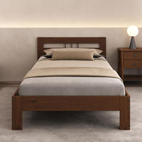 MASSIVHOLZBETT THEO 90X200 CM - Kastanienfarben, Holz (90/200cm) - IDIMEX