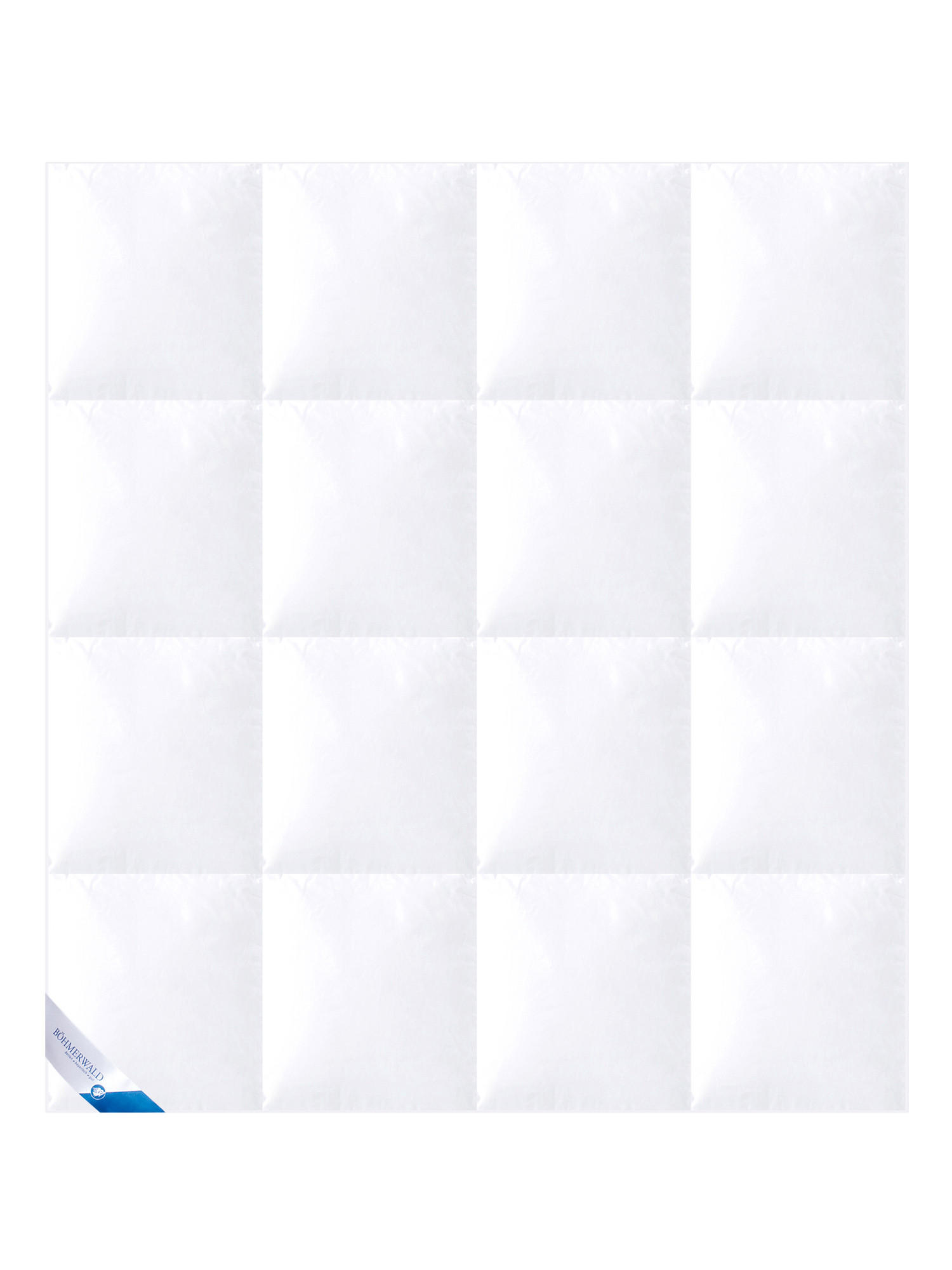 WINTERBETTDECKE KLASSIK Entendaunen extra warm - Weiß, Naturmaterialien/Textil (200/200cm) - Böhmerwald