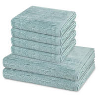 FROTTIERSET Premium 6-teilig - Hellgrün, Textil (50/100cm) - Ross