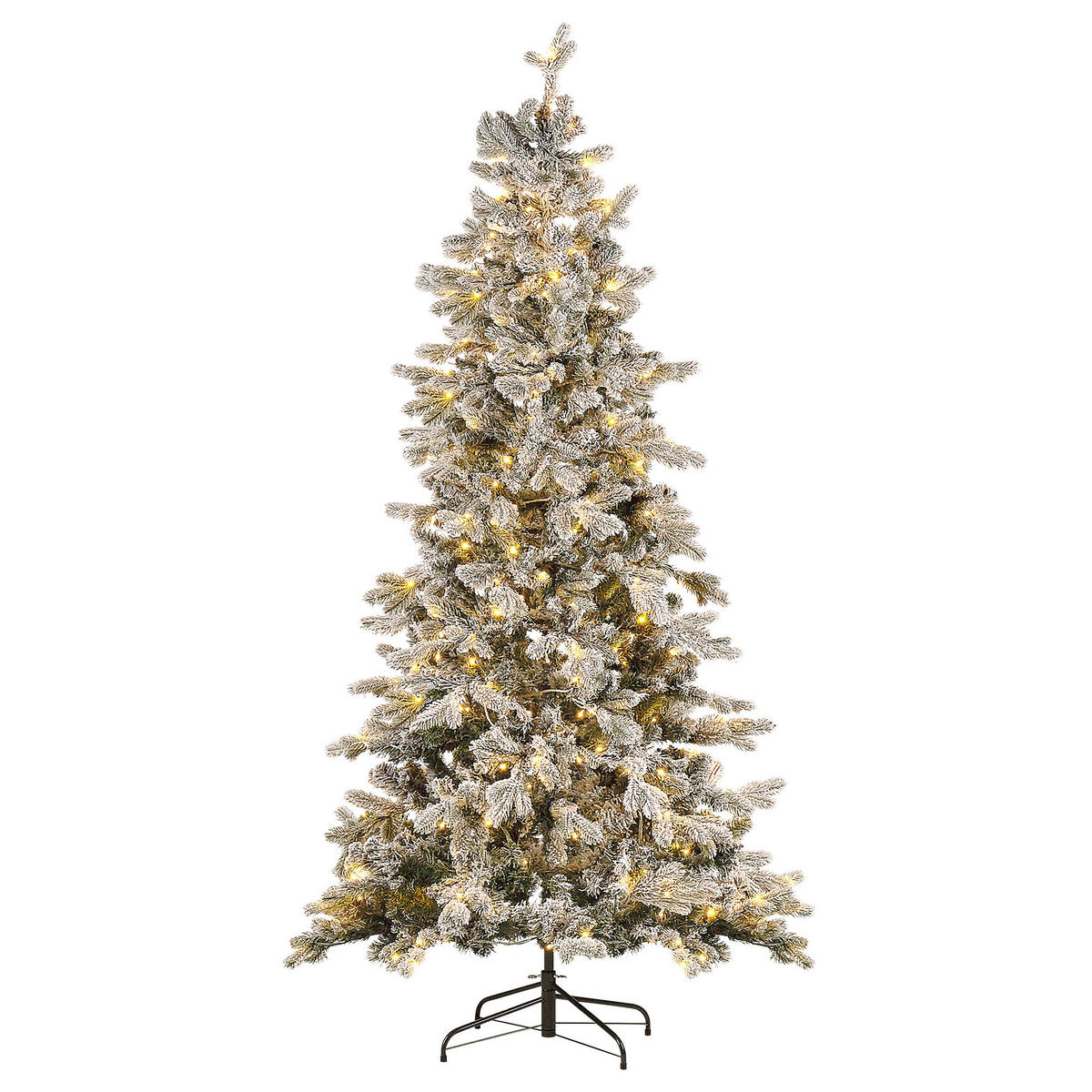 WEIHNACHTSBAUM 210 cm Grün Tatlow - Grün, Kunststoff (210cm) - Beliani