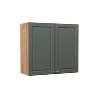 HÄNGESCHRANK Fame-Line, Grün-Gold Landhaus/Goldkraft Eiche, 80 cm - Honigeiche/Grün, Holzwerkstoff (80/72/34.1cm) - Vicco