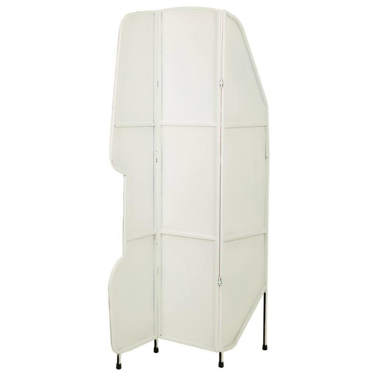 PARAVENT aus geflochtenem Papier mit 3 PANEELE, 40x3x2cm - Multicolor, Metall (120/180/2cm) - Wanderlust