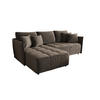 ECKSOFA Onil mit Schlaffunktion - Braun, Textil (242/190cm) - SIMKAM Furniture