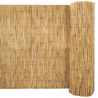 BALKON-SICHTSCHUTZ Schilf, 90/600 cm, braun - Braun, Naturmaterialen (600/90cm) - urfence