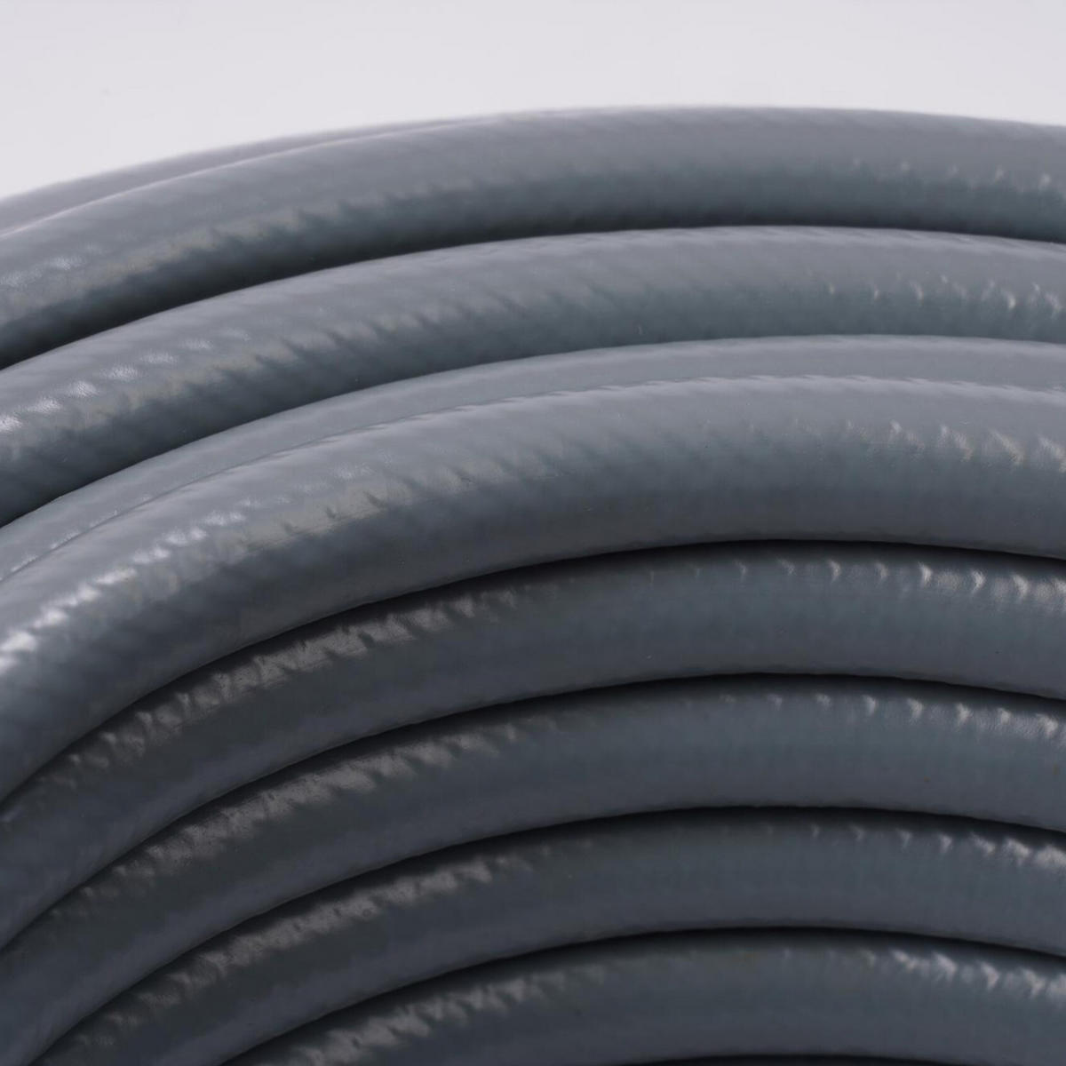 GARTENSCHLAUCH - Grau, Kunststoff (3000cm) - Relaxdays