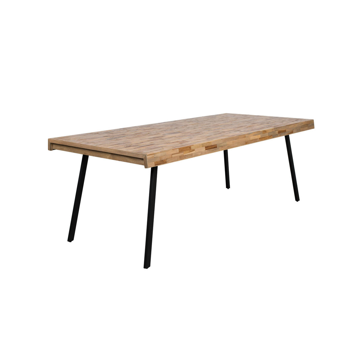 ESSTISCH Suri 220x100 Naturbelassen - Braun, Holz (220/100/76cm) - Housecraft Living